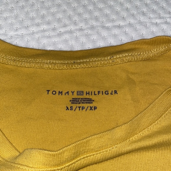 Yellow Tommy Hilfiger shirt - Picture 3 of 5